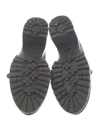 Miu Miu Patent Leather Combat Boots