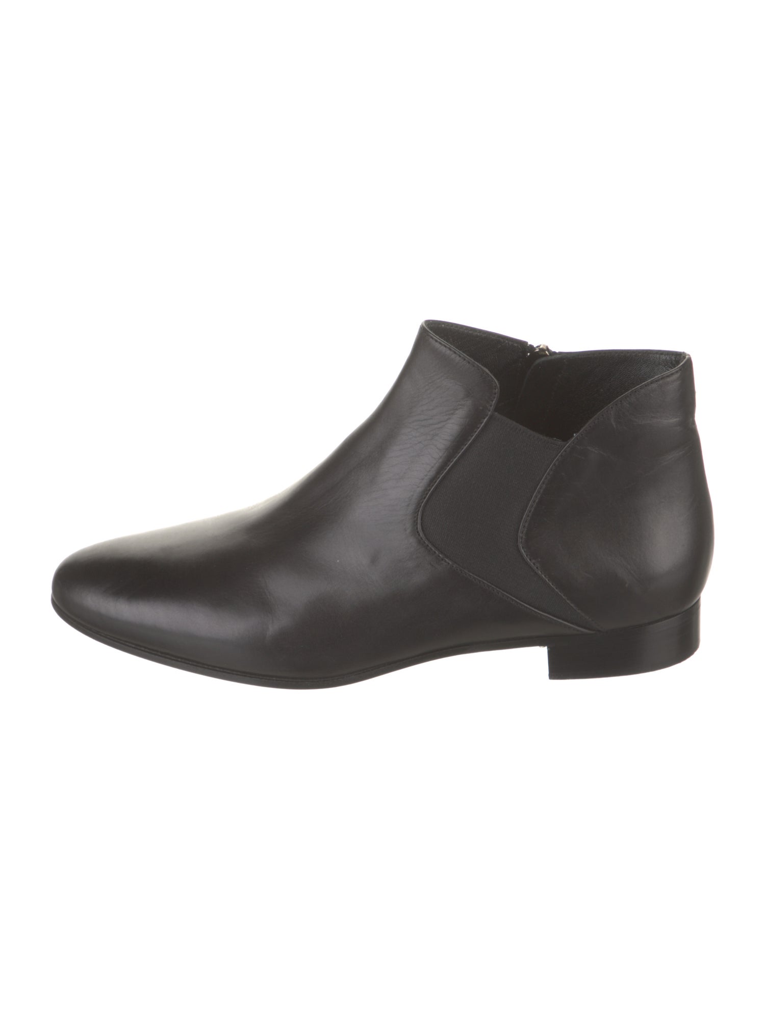 Miu Miu Leather Chelsea Boots