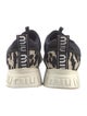 Miu Miu Animal Print Crystal Embellishments Sneakers