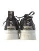 Miu Miu Leather Lasercut Accents Sneakers