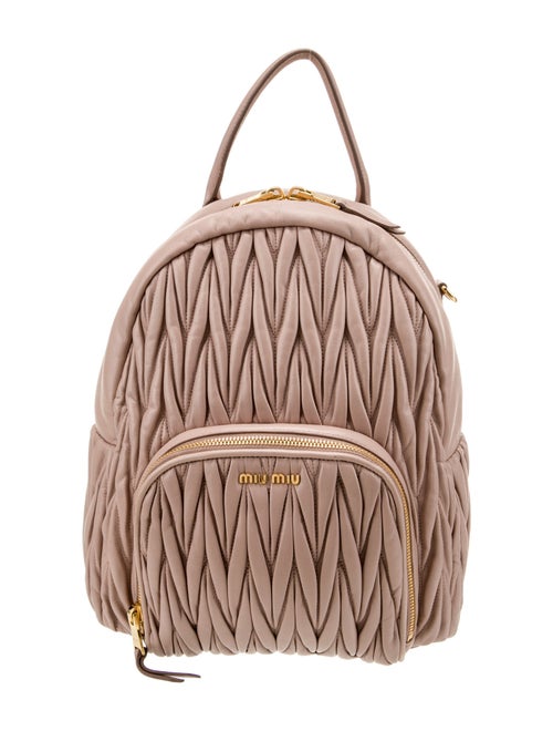 Miu Miu Lambskin Nappa Matelasse