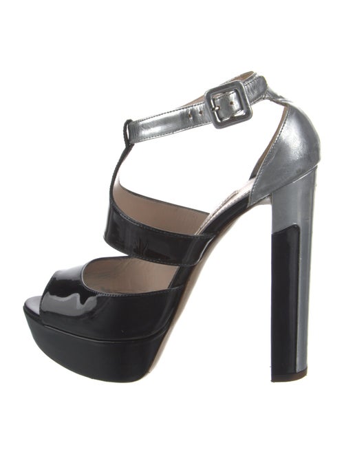 Miu Miu Leather Sandals