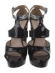 Miu Miu Leather Sandals