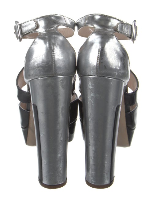 Miu Miu Leather Sandals