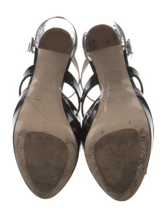 Miu Miu Leather Sandals