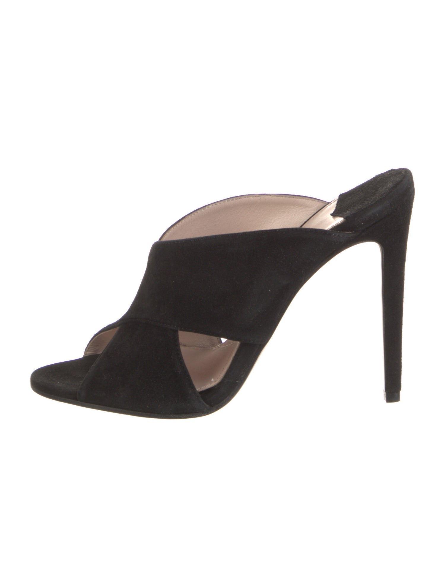 Miu Miu Suede Slides