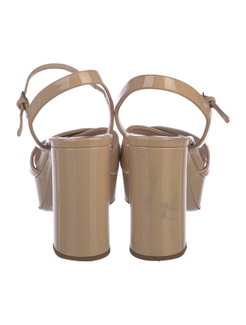 Miu Miu Patent Leather Sandals