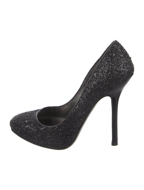Miu Miu Glitter Glitter Accents Pumps