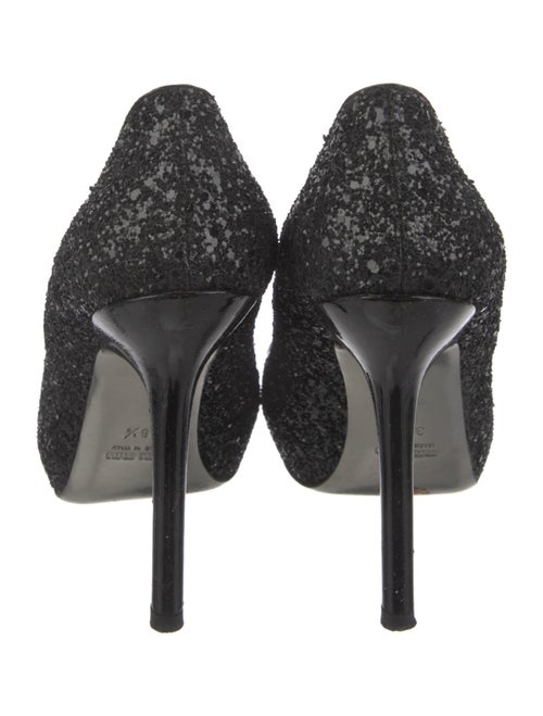 Miu Miu Glitter Glitter Accents Pumps