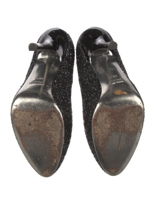 Miu Miu Glitter Glitter Accents Pumps