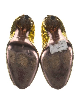 Miu Miu Sequins Sequin Embellishments Pumps