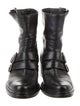 Miu Miu Leather Moto Boots