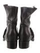 Miu Miu Leather Moto Boots