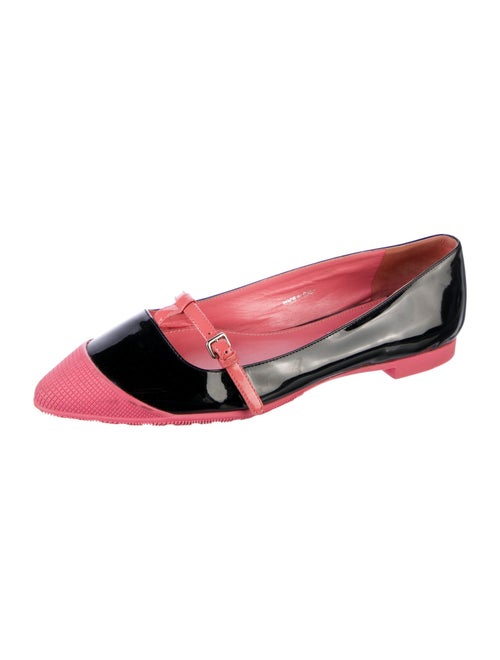 Miu Miu Patent Leather Mary Jane Flats