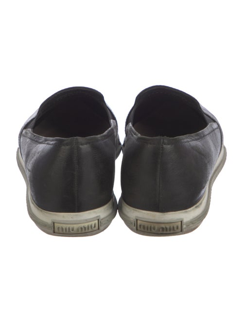 Miu Miu Leather Loafers