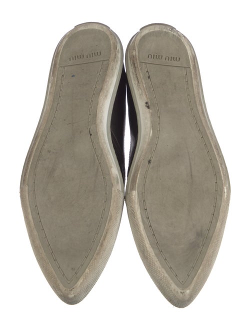 Miu Miu Leather Loafers