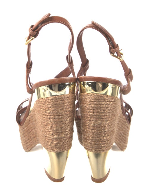 Miu Miu Leather Espadrilles