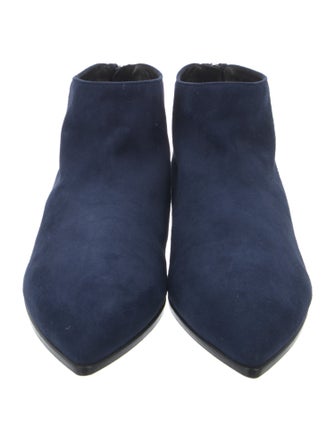 Miu Miu Suede Crystal Embellishments Boots