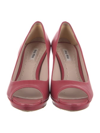 Miu Miu Leather Pumps