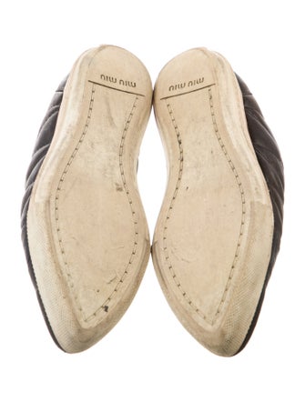 Miu Miu Leather Sneakers