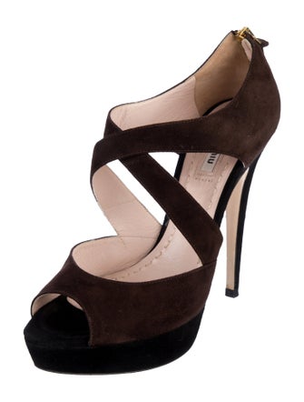 Miu Miu Suede Sandals