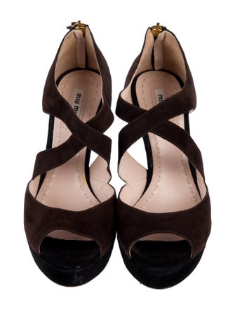 Miu Miu Suede Sandals