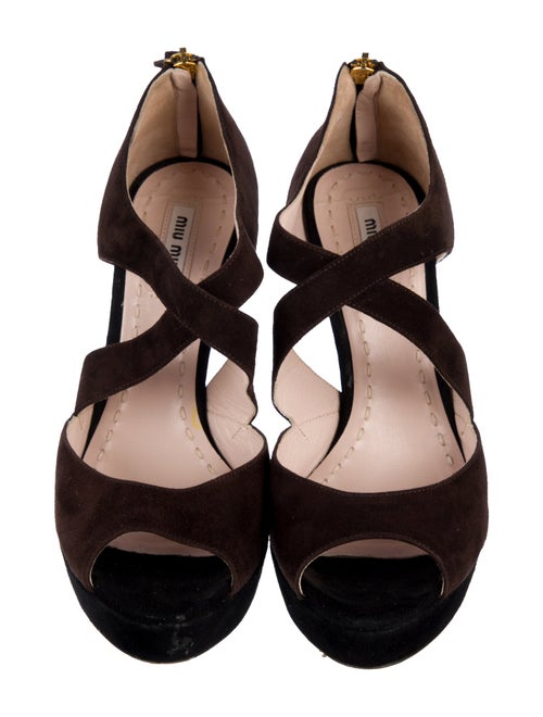 Miu Miu Suede Sandals