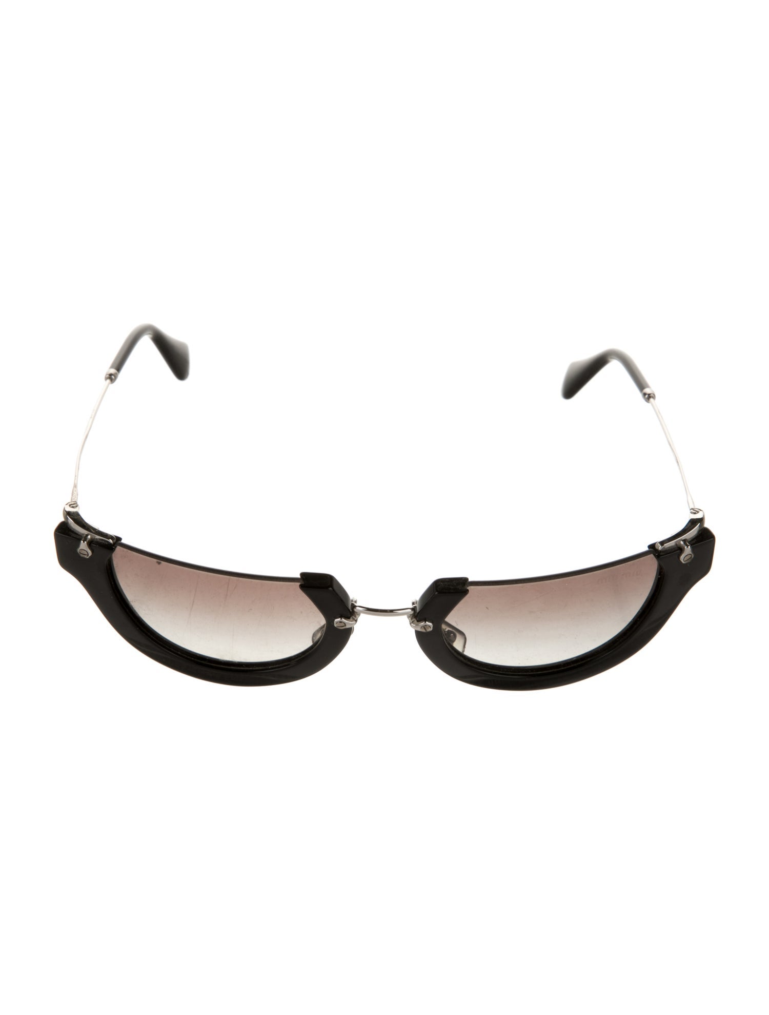 Miu Miu Shield Gradient Sunglasses