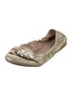 Miu Miu Glitter Glitter Accents Flats