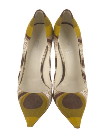 Miu Miu Printed Pumps