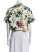 Miu Miu 2024 Silk Crop Top
