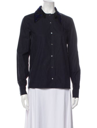 Miu Miu 2011 Long Sleeve Button-Up Top