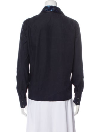 Miu Miu 2011 Long Sleeve Button-Up Top