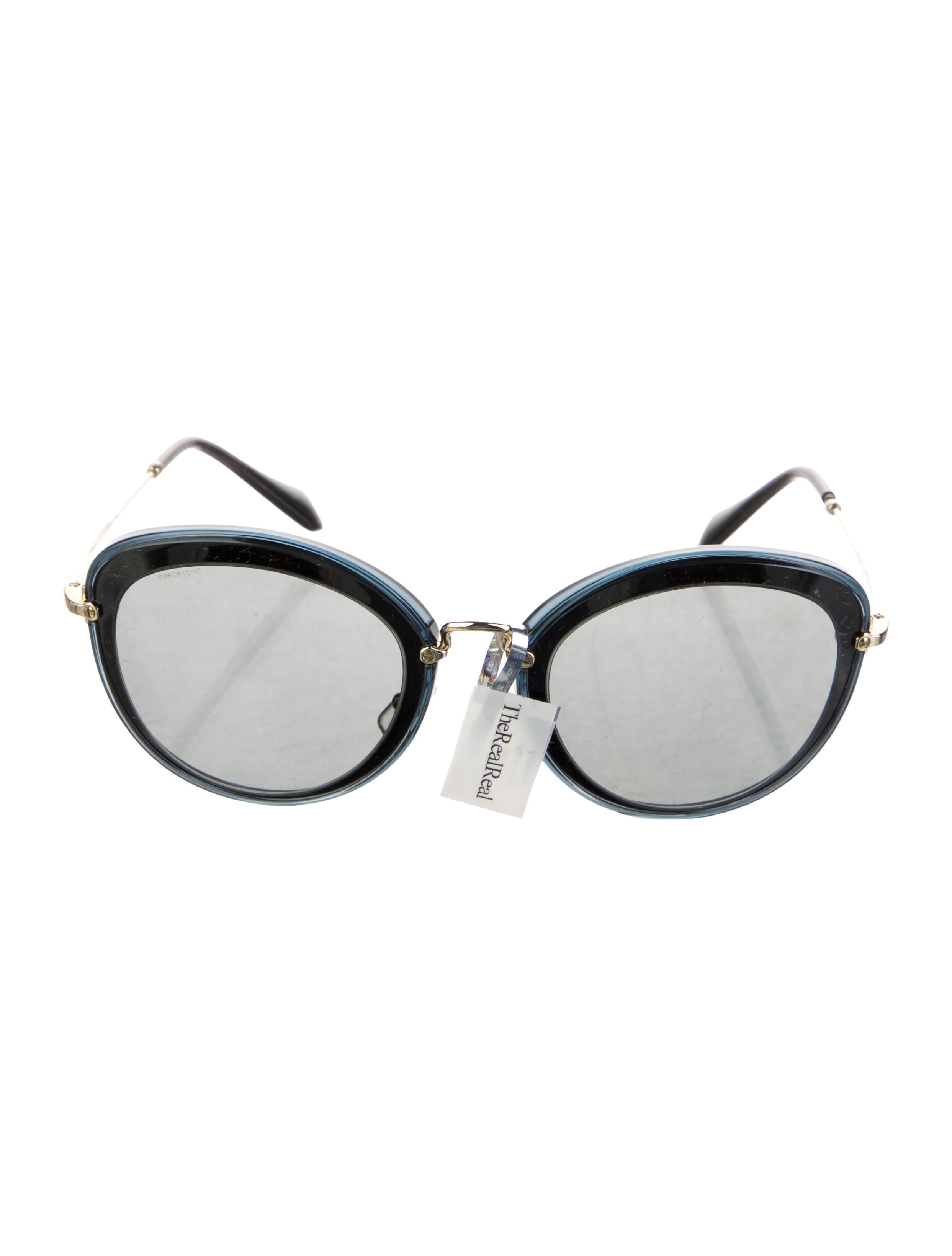 Miu Miu Cat-Eye Tinted Sunglasses