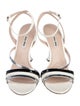 Miu Miu Patent Leather Slingback Sandals