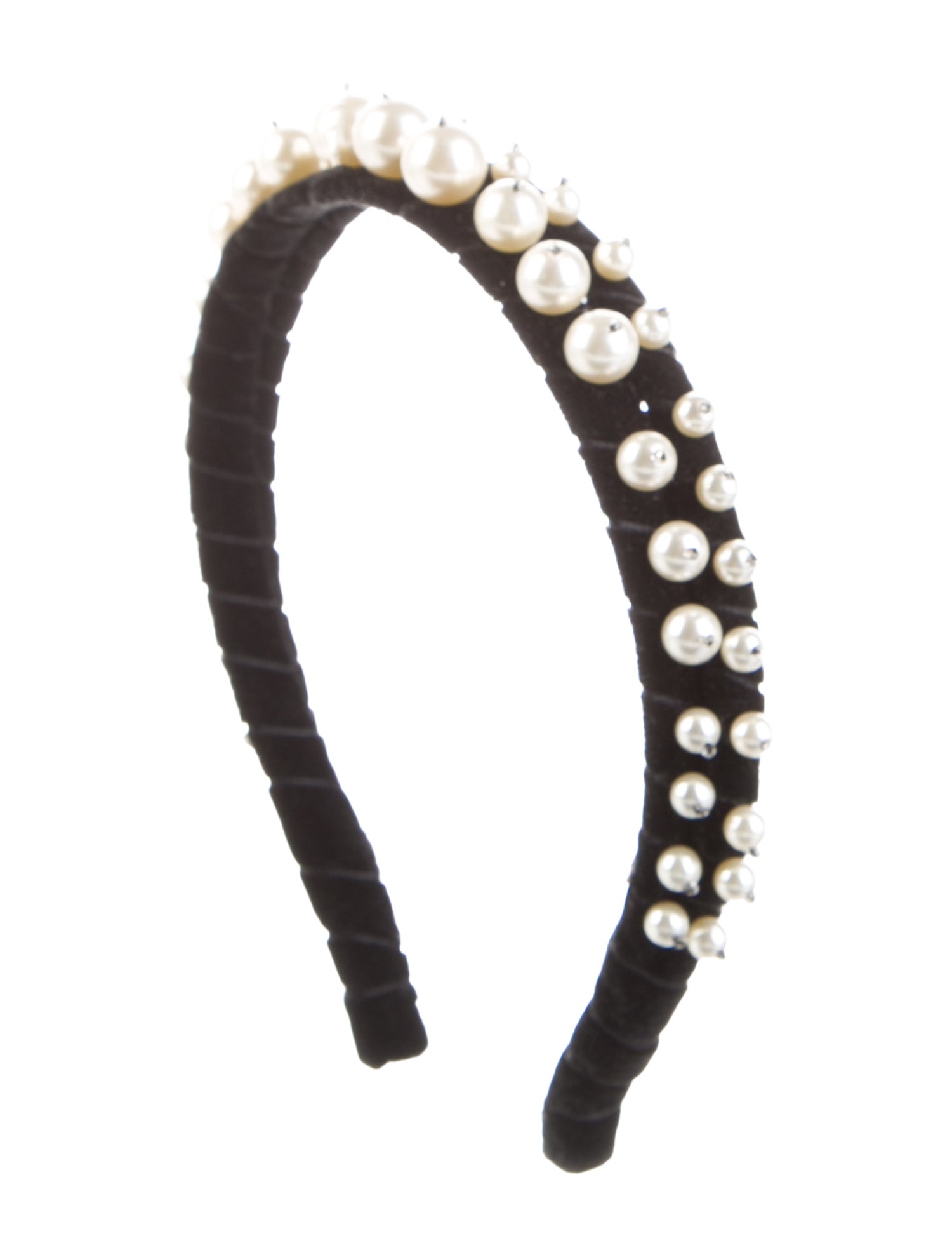 Miu Miu Faux Pearl Headband