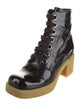 Miu Miu Patent Leather Combat Boots