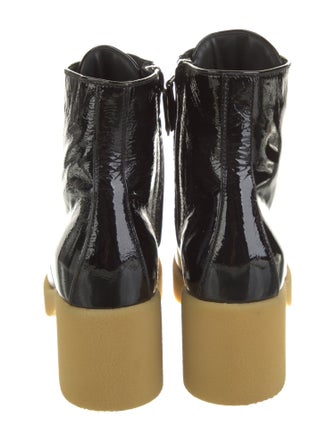 Miu Miu Patent Leather Combat Boots