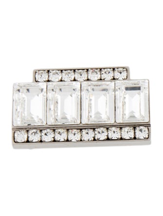 Miu Miu Crystal Brooch Pin
