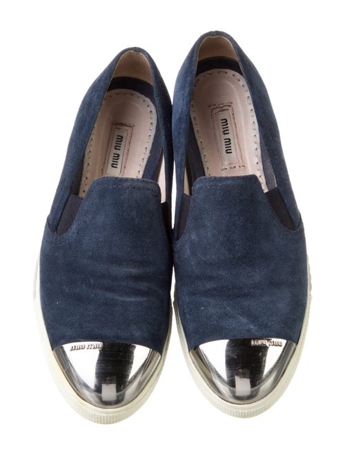 Miu Miu Suede Sneakers