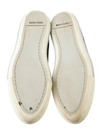 Miu Miu Suede Sneakers