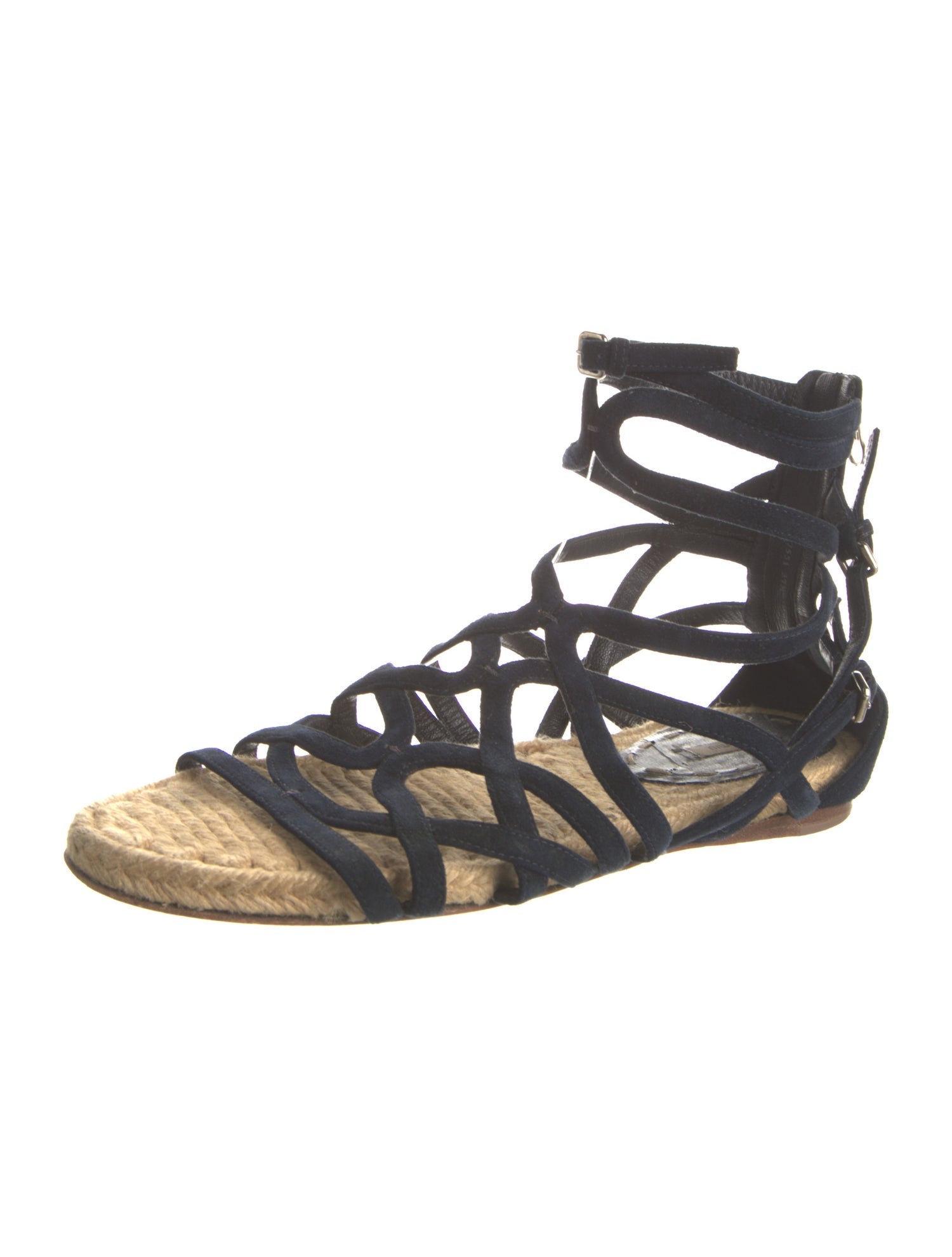 Miu Miu Suede Gladiator Sandals