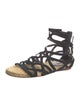 Miu Miu Suede Gladiator Sandals