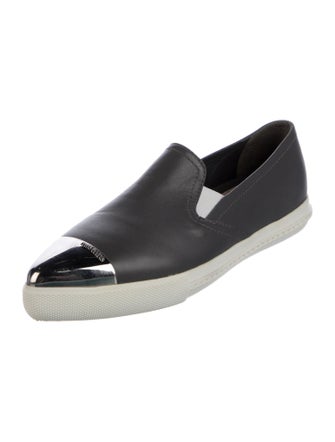 Miu Miu Leather Loafers