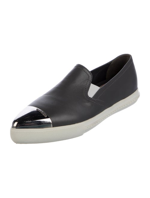 Miu Miu Leather Loafers