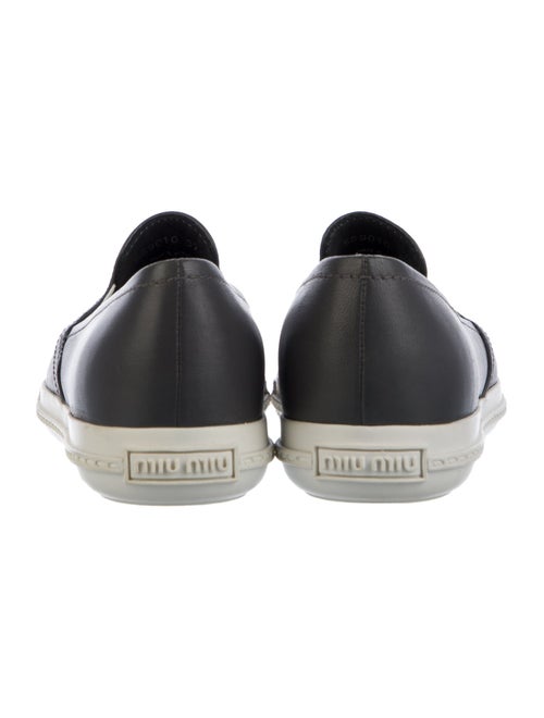 Miu Miu Leather Loafers