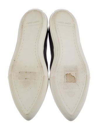 Miu Miu Leather Loafers