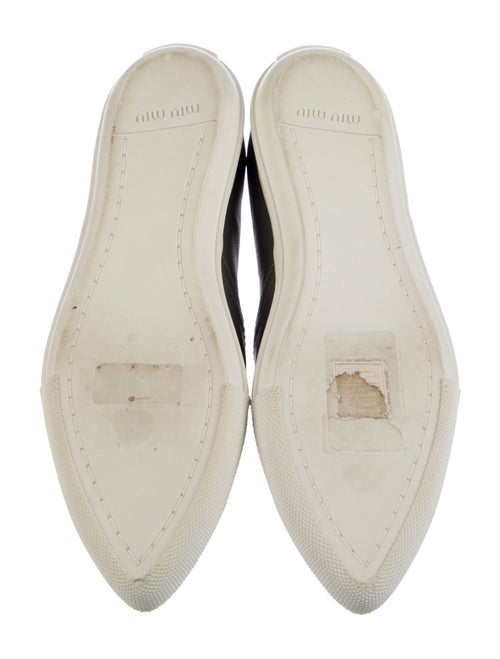 Miu Miu Leather Loafers