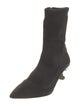 Miu Miu Suede Crystal Embellishments Sock Boots