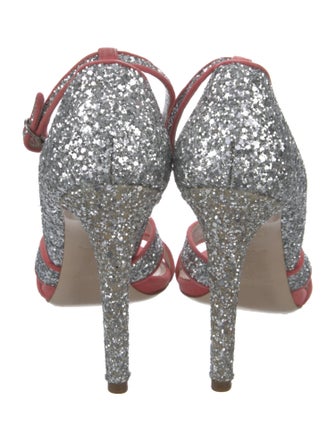 Miu Miu Suede Printed Sandals